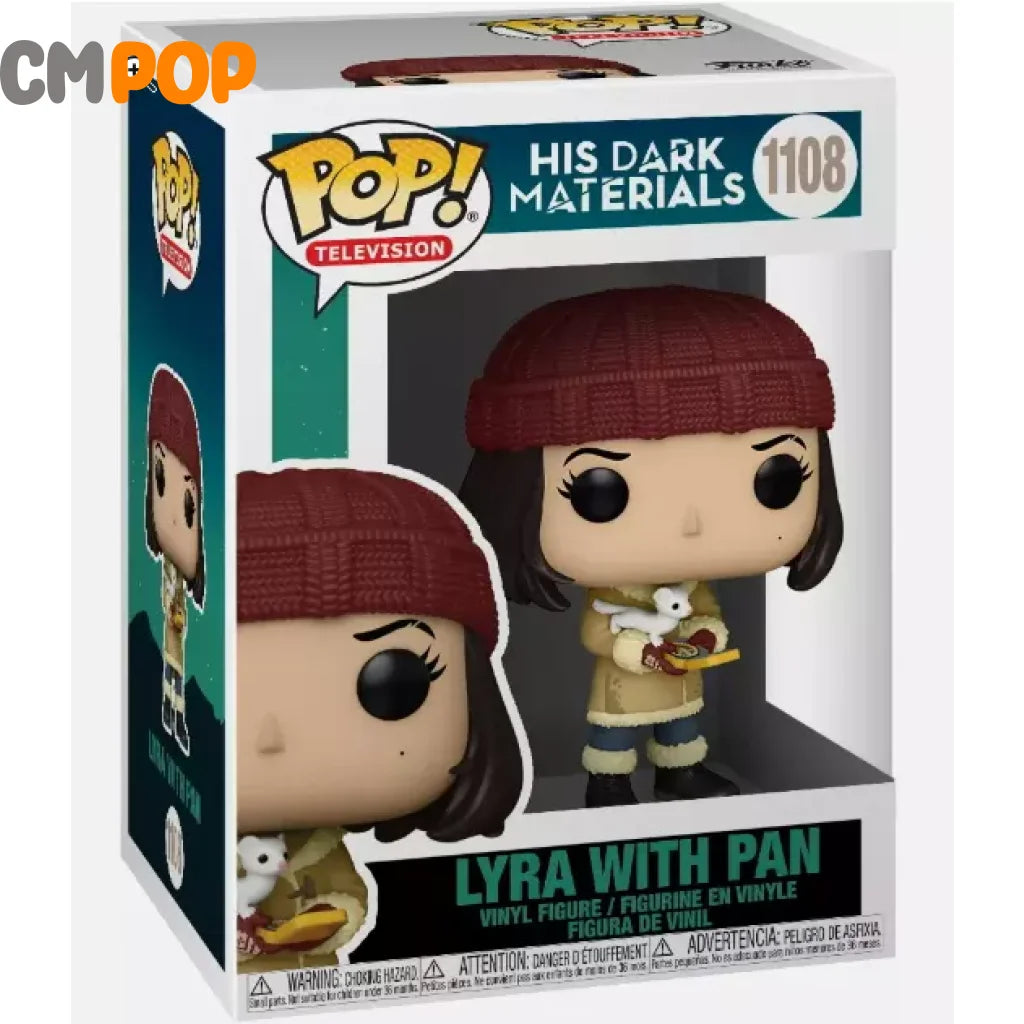 Lyra with Pan- #1108 - Funko Pop! - Television - His Dark Materials Funko Pop