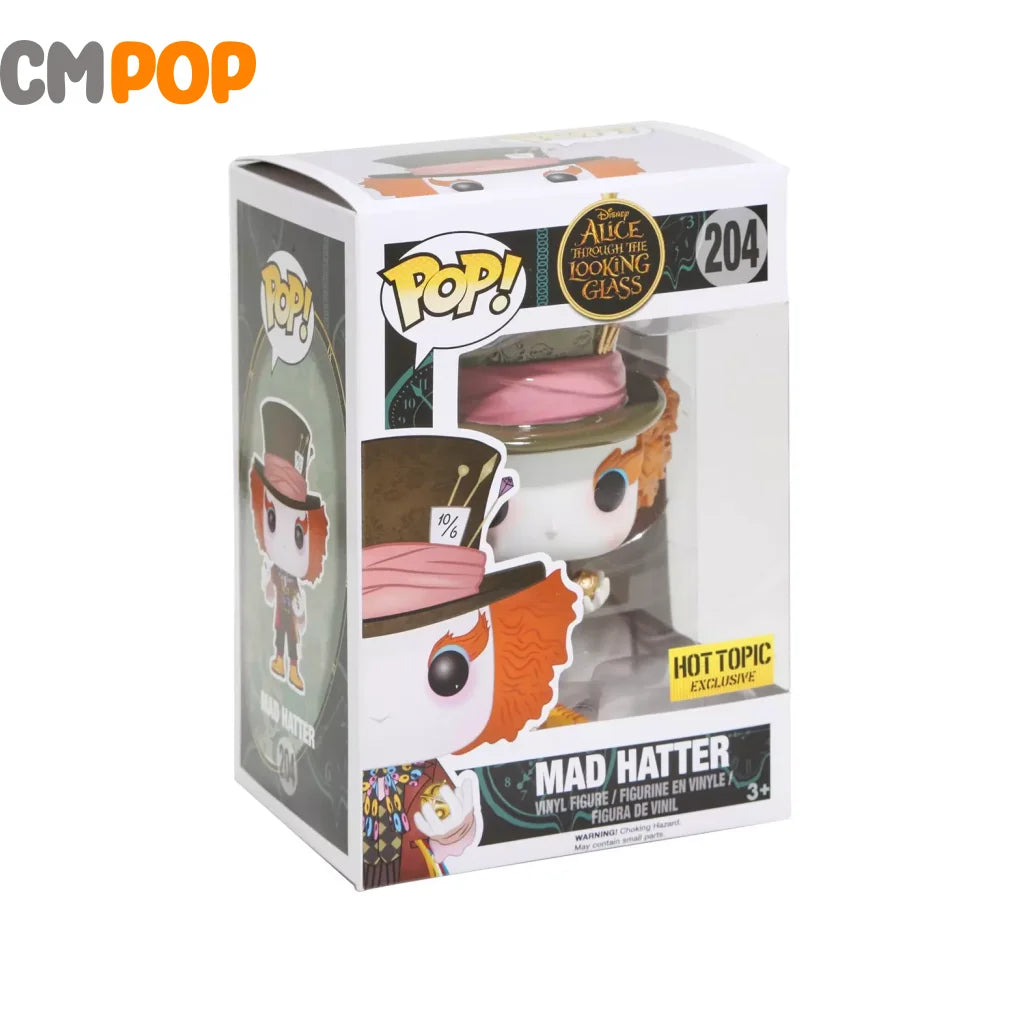 Mad Hatter - #204 Funko Pop! Alice Through The Looking Glass Hot Topic Exclusive Pop