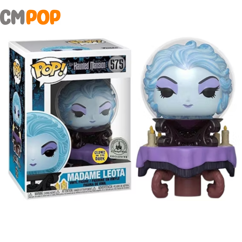 Madame Leota - #575 Funko Pop! Haunted Mansion Gitd Disney Parks Exclusive Pop