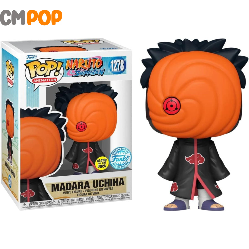 Madara Uchiha - #1278 Funko Pop! Naruto Animation Gitd Special Edition Exclusive Pop