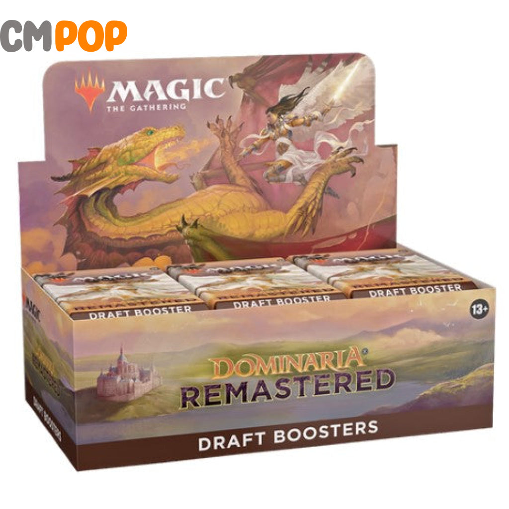 Magic: The Gathering- Dominaria Remastered Draft Booster Pack Bundle Tcg