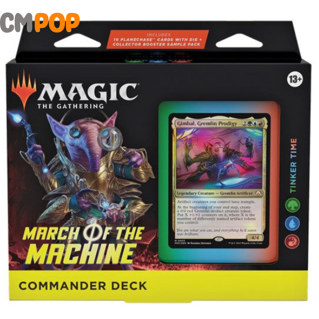 Magic: The Gathering - March Of Machine Commander Deck Tinker Time Tcg