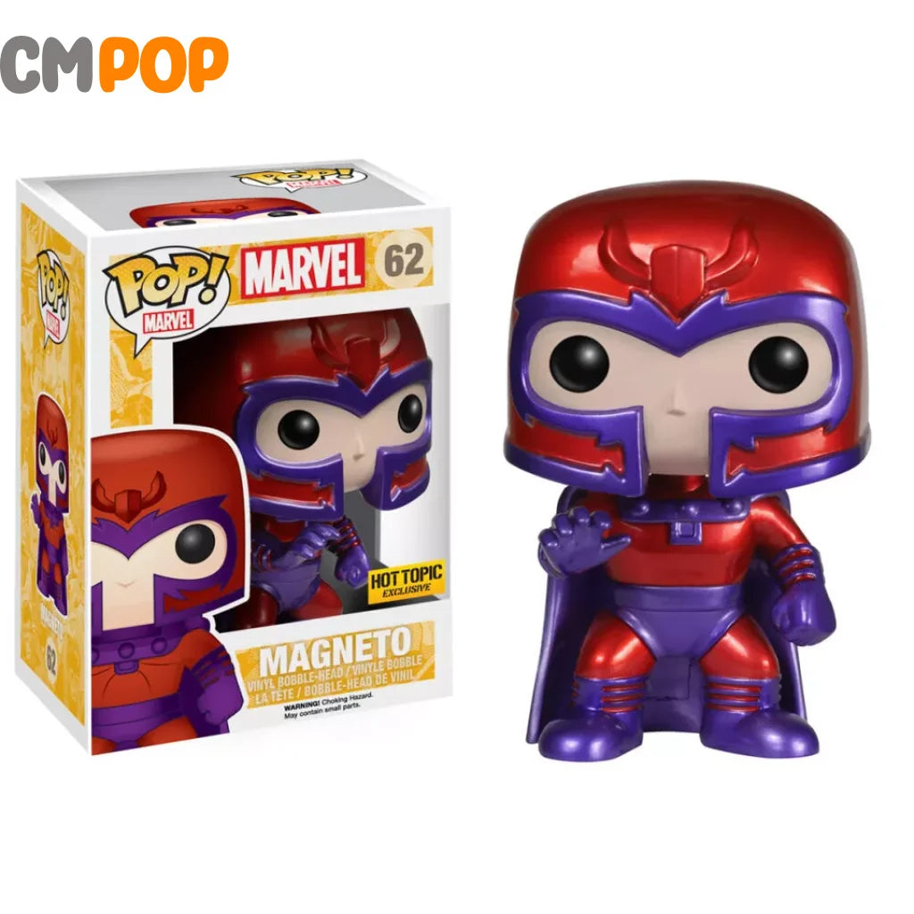 Magneto - #62 Funko Pop! Marvel Hot Topic Exclusive Pop