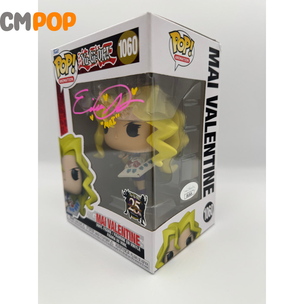Mai Valentine - #1060 Funko Pop! Animation Yu-Gi-Oh! 25Th Anniversary Signed By Erica Schroeder