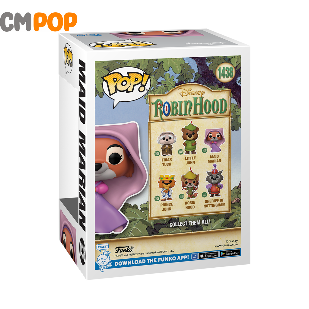 Maid Marian - #1438 Funko Pop! Disney Robin Hood Pop