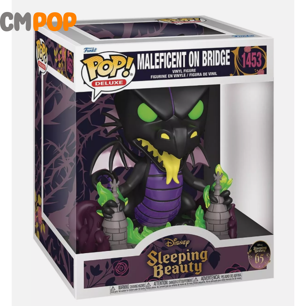 Maleficent On Bridge - 65Th Anniversary #1453 Funko Pop! Sleeping Beauty Disney Deluxe Pop