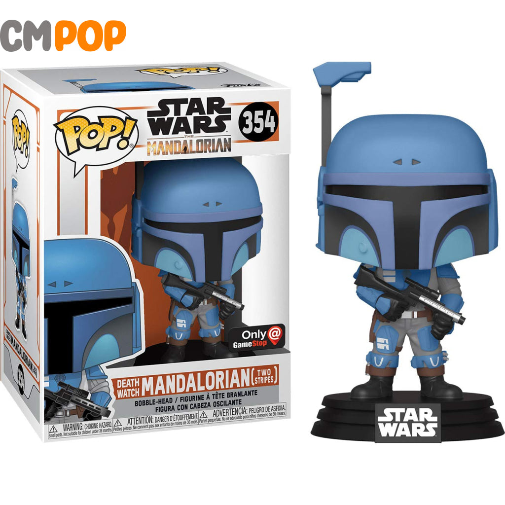 Mandalorian (Death Watch Two Stripes) - #354 Funko Pop! Star Wars The Gamestop Exclusive