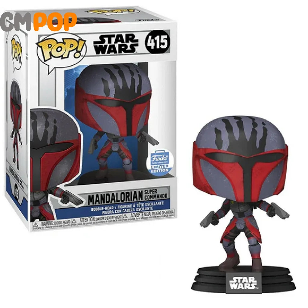 Mandalorian Super Commando - #415 Funko Pop! Star Wars Limited Edition