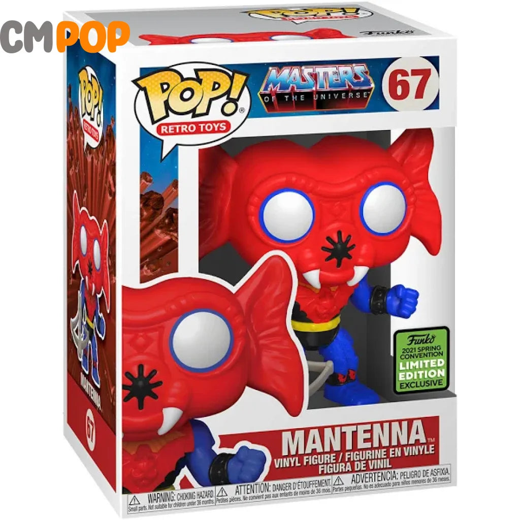 Mantenna - #67 Funko Pop! Retro Toys Masters Of The Universe 2021 Spring Convention Limited Edition