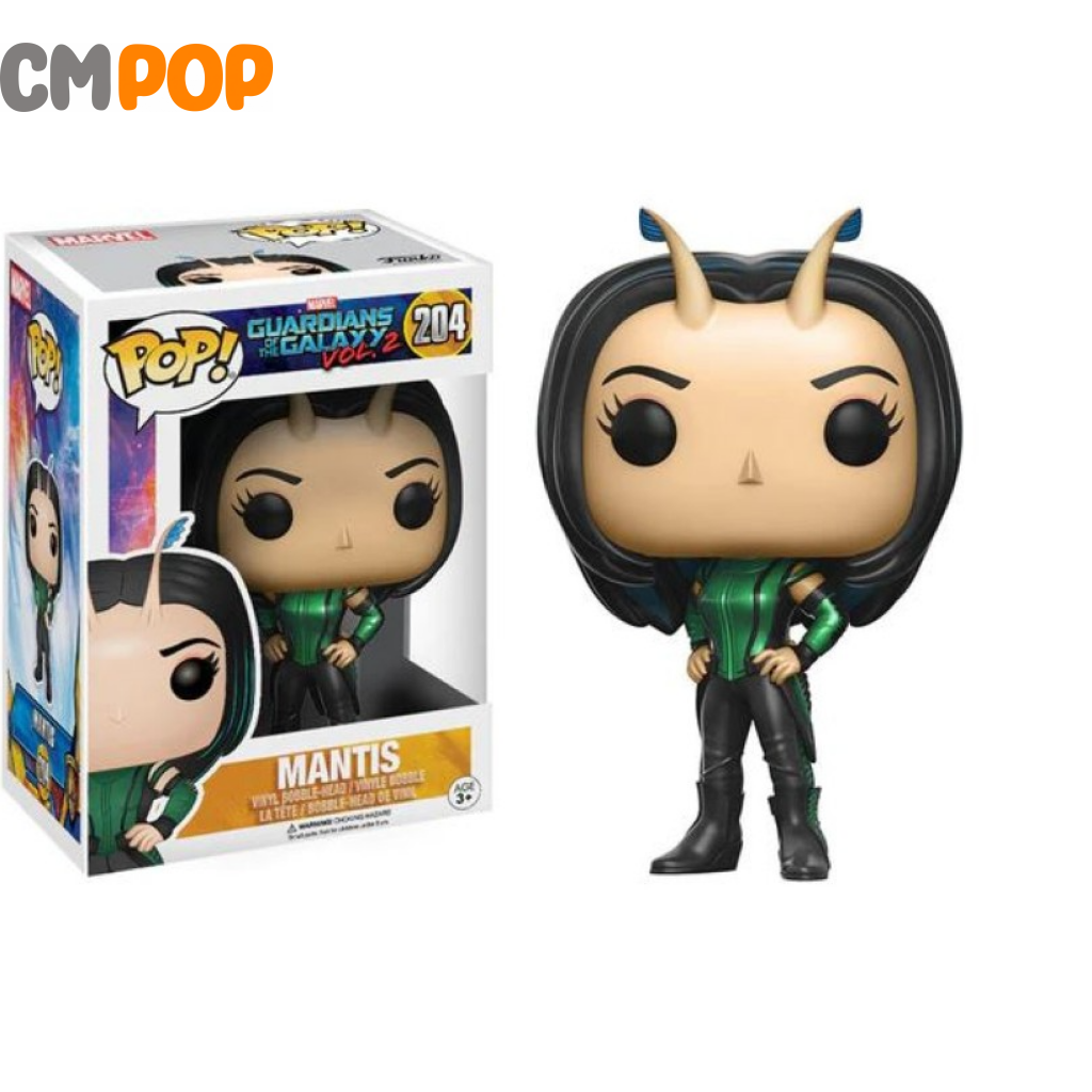 Mantis - #204 Funko Pop! Guardians Of The Galaxy Vol 2 Marvel Pop