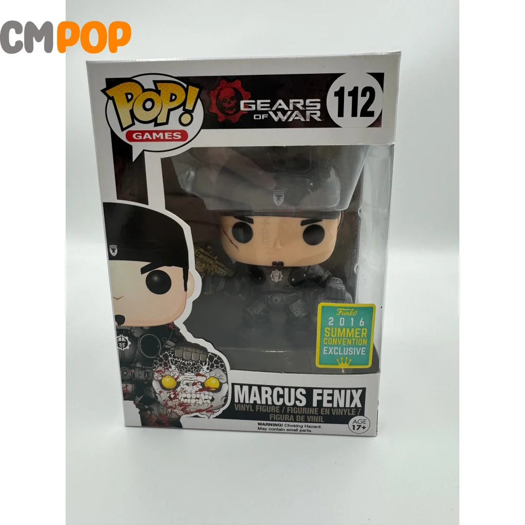 Marcus Fenix - #112 Funko Pop! Games Gears Of War 2016 Convention Exclusive