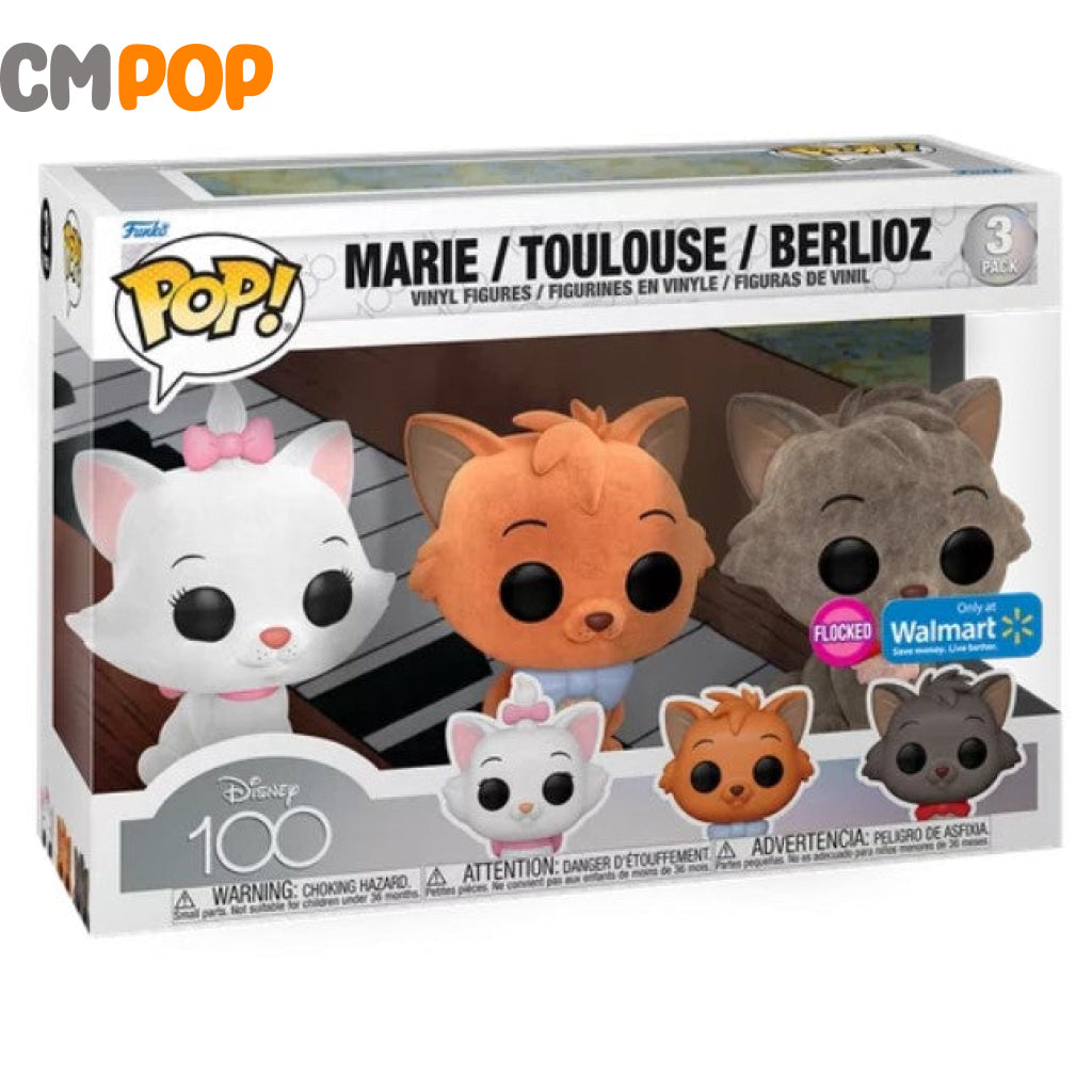 Marie Toulouse Berlioz - Funko Pop! Disney Aristocats Flocked Walmart Exclusive Pop