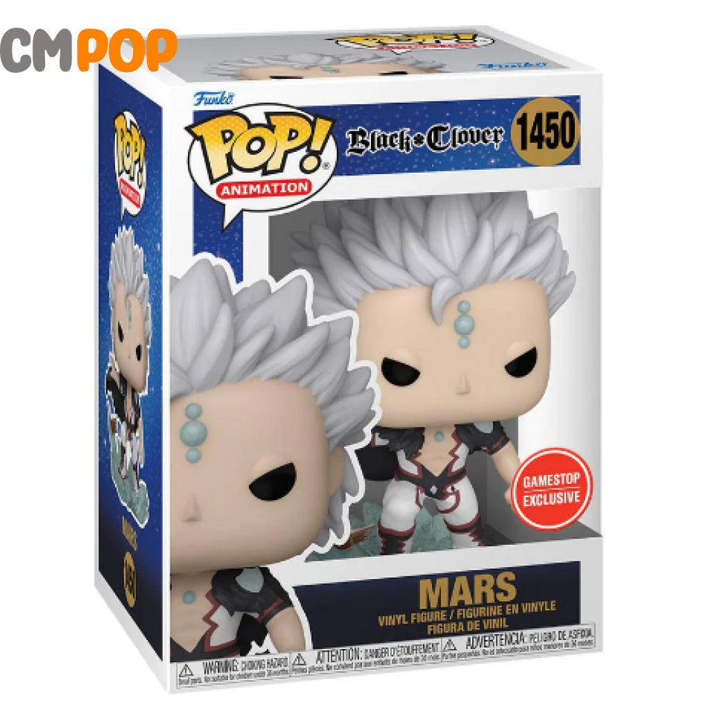 Mars #1450 - Funko Pop! Gamestop Exclusive Black Clover Pop
