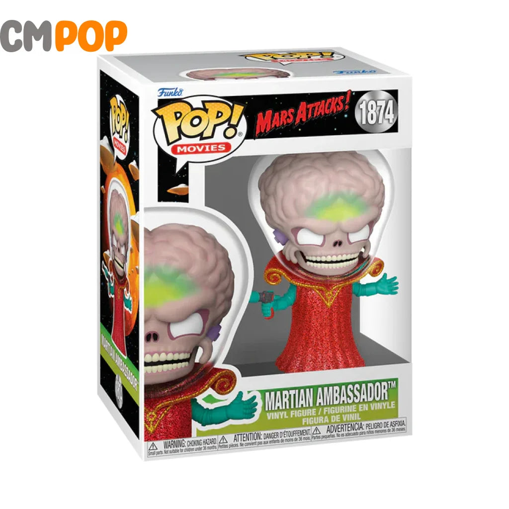 Martian Ambassador - #1874 Funko Pop! Movies Mars Attacks