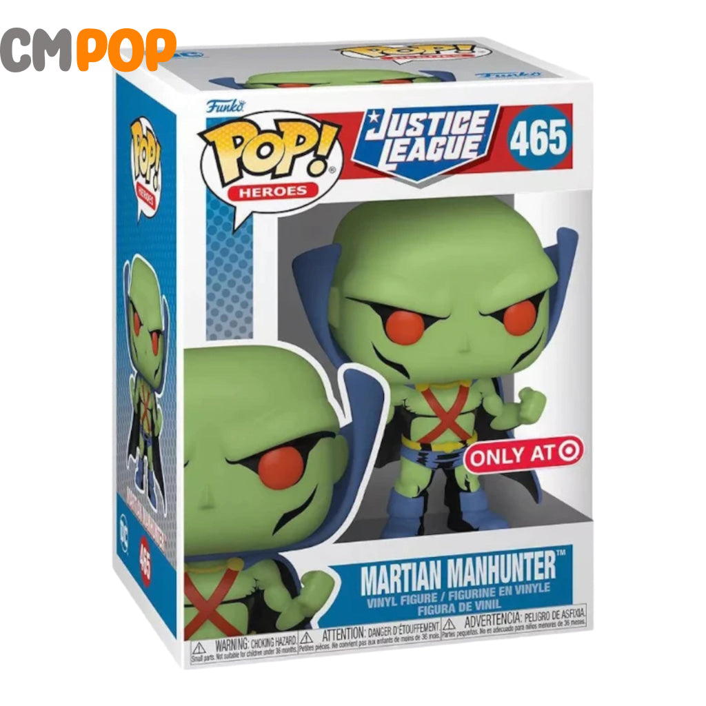 Martian Manhunter - #465 - Funko Pop! - Justice League - DC - Target Exclusive Funko Pop