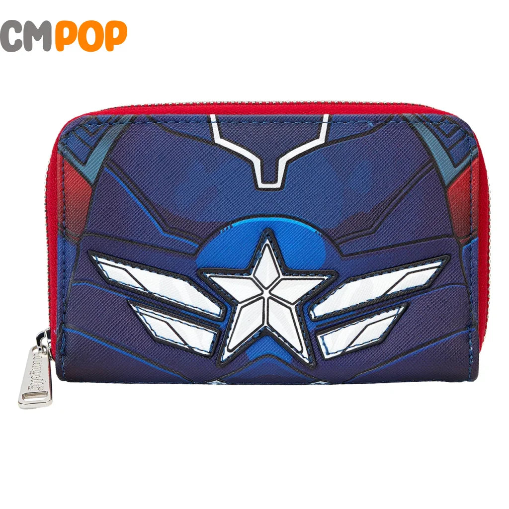 Marvel Captain America Brave New World Zip Around Wallet - Loungefly Loungefly