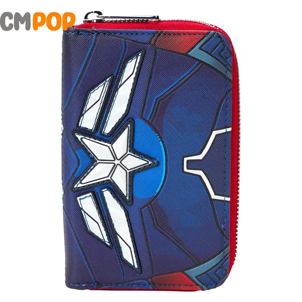 Marvel Captain America Brave New World Zip Around Wallet - Loungefly Loungefly