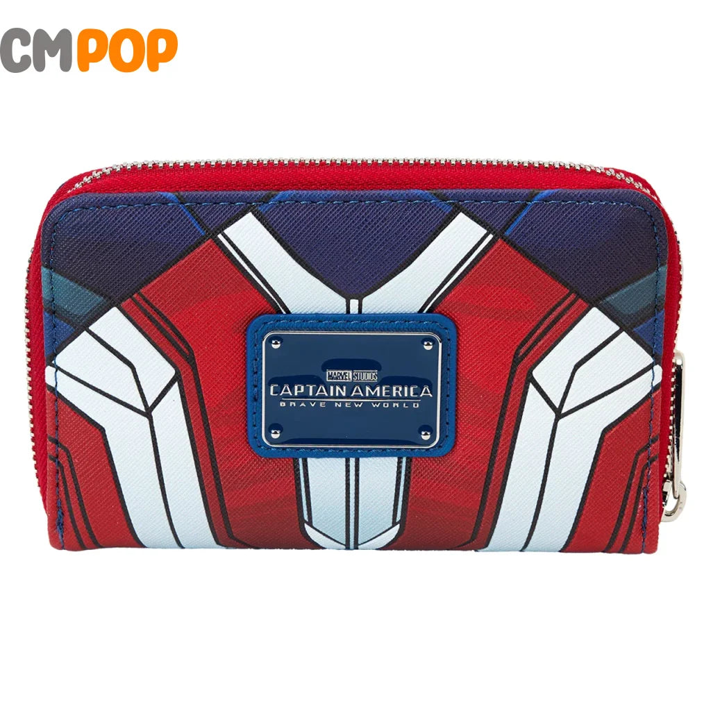 Marvel Captain America Brave New World Zip Around Wallet - Loungefly Loungefly