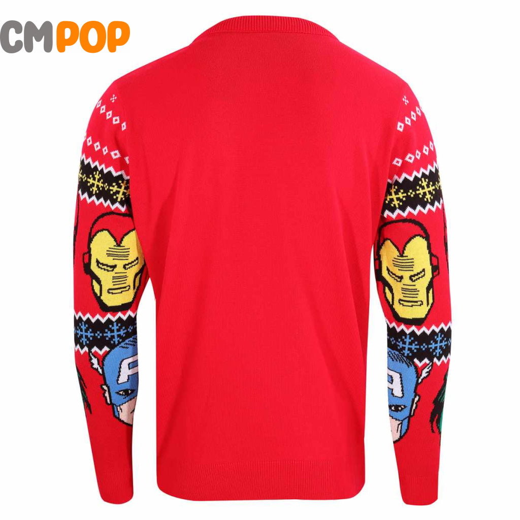 Marvel Comics - Faces (Knitted) Size: Large