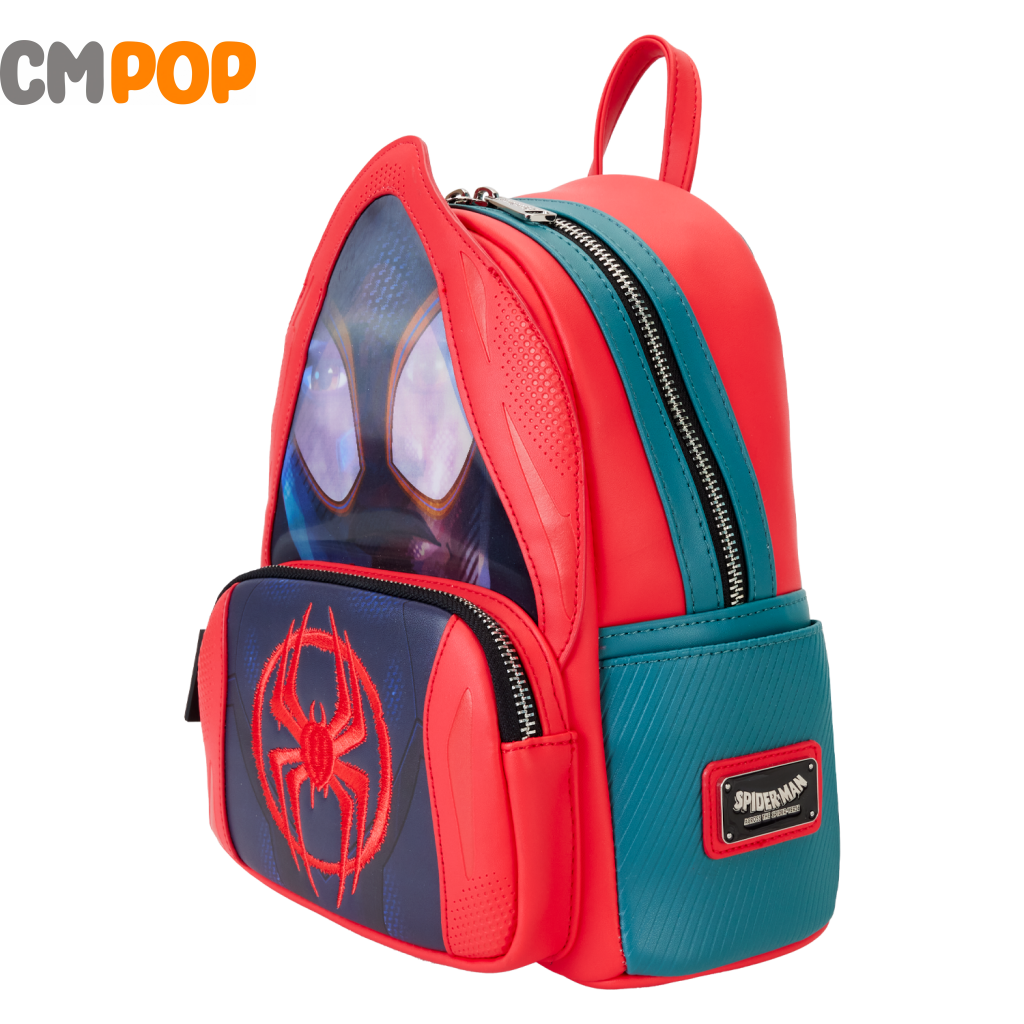 Marvel Spiderverse Miles Morals Hoody Cosplay Mini Backpack - Loungefly