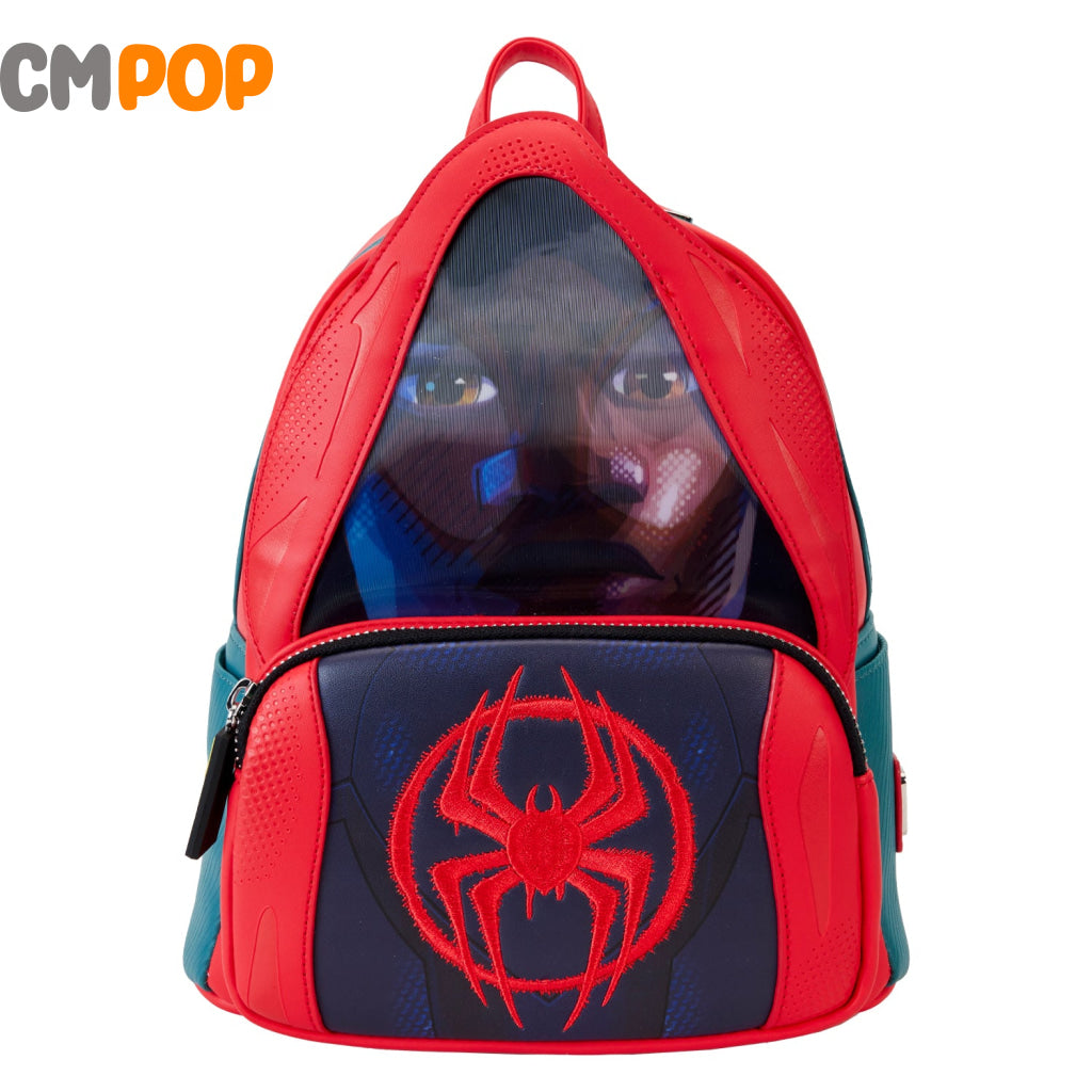 Marvel Spiderverse Miles Morals Hoody Cosplay Mini Backpack - Loungefly