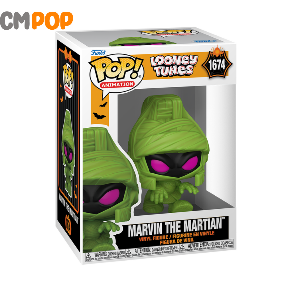 Marvin The Martian Zombie - #1674 Funko Pop! Looney Tunes Pop