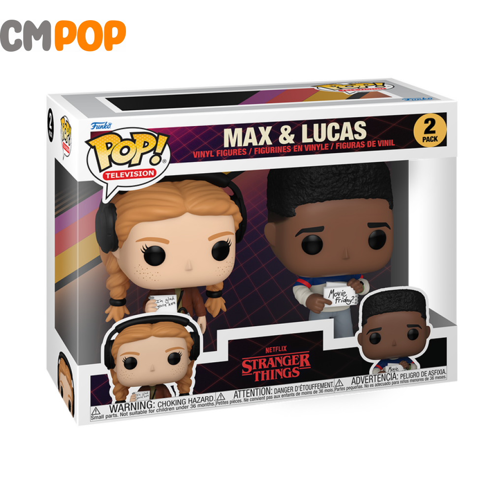 Max Mayfield And Lucas Sinclair 2 - Pack Funko Pop! Stranger Things Pop