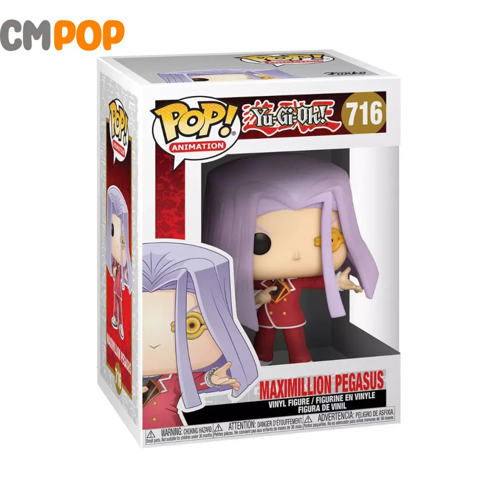 Maximillion Pegasus - #716 Funko Pop! Animation Yu-Gi-Oh Pop