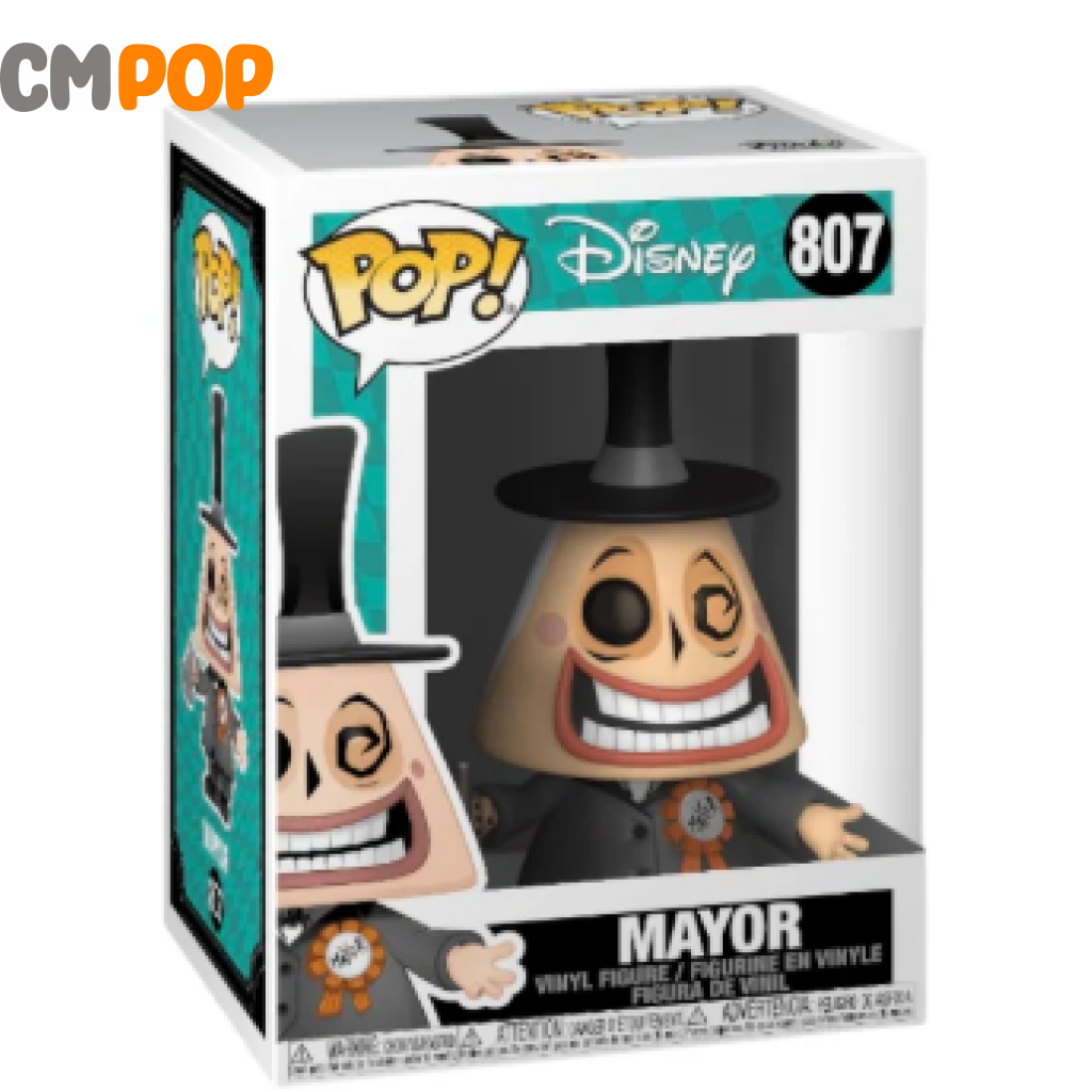 Mayor - #807 Funko Pop! Disney The Nightmare Before Christmas Diamond Collection Hot Topic