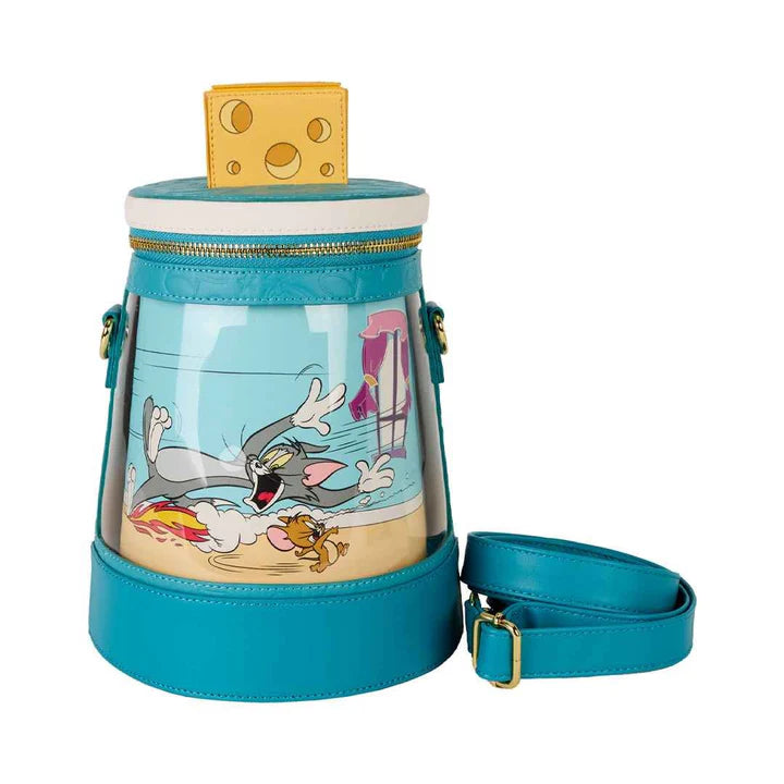 Warner Brothers Tom and Jerry Spinning Crossbody - Crossbody bag – Loungefly
