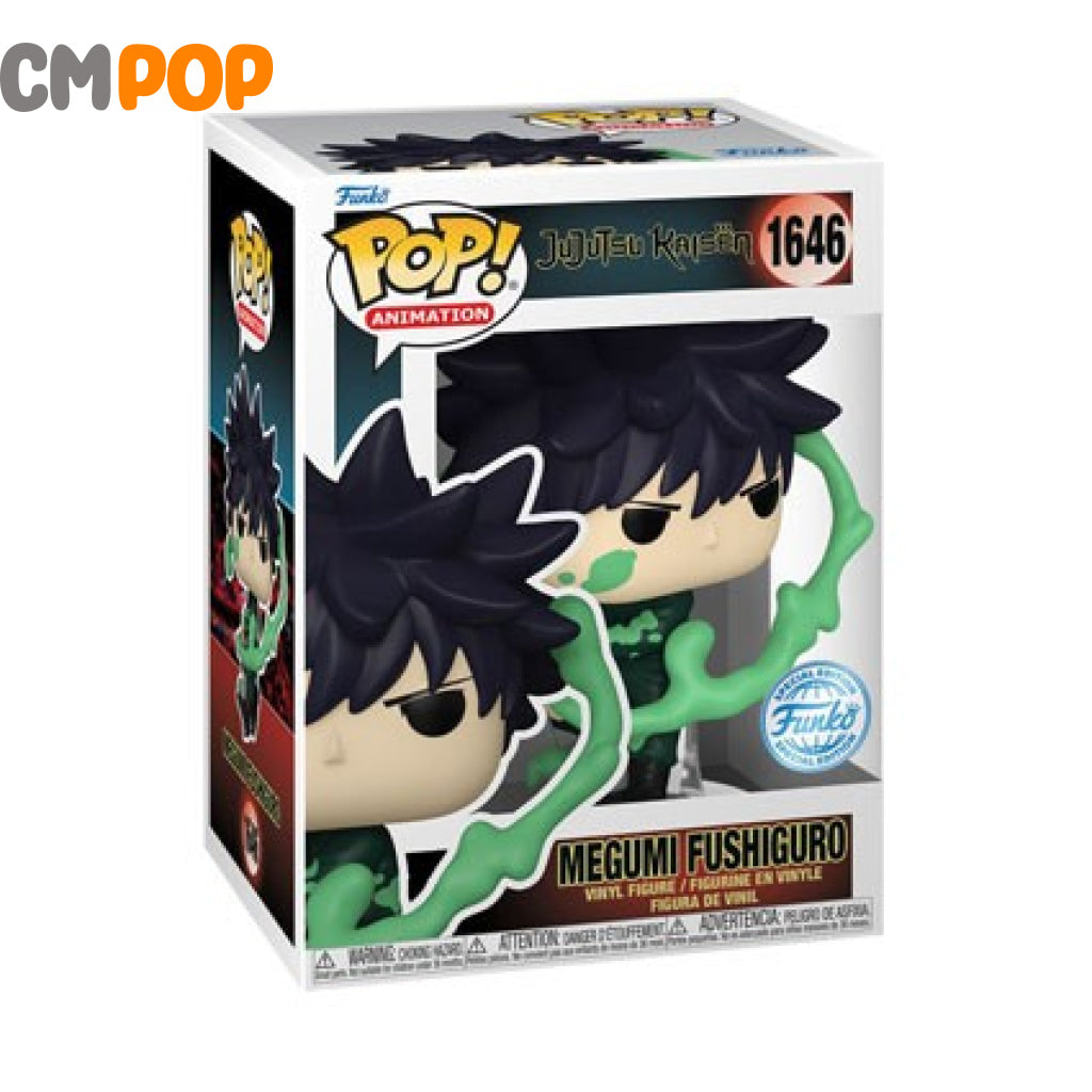 Megumi Fushiguro Painting - #1646- Funko Pop! Jujutsu Kaisen Animation -Funko Special Edition Pop