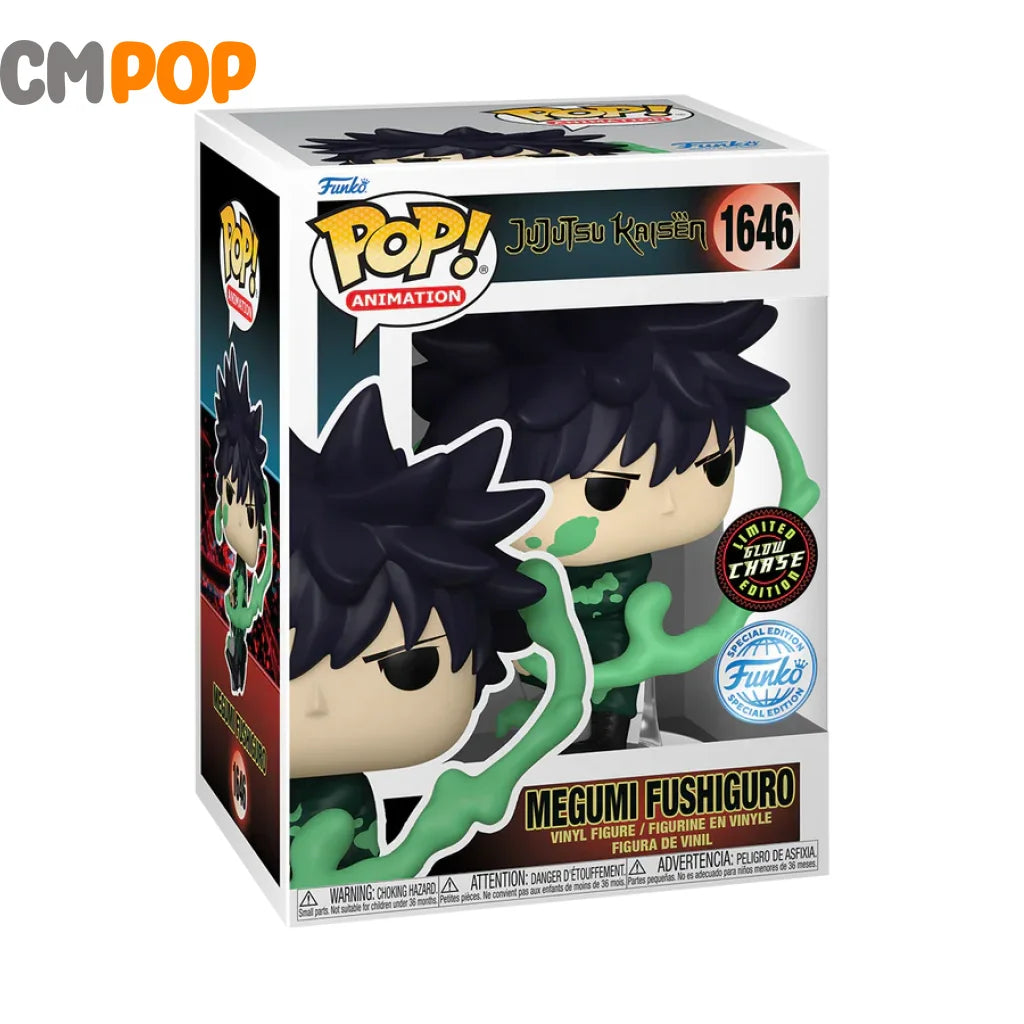 Megumi Fushiguro Painting - #1646- Funko Pop! Jujutsu Kaisen Animation -Funko Special Edition Gitd