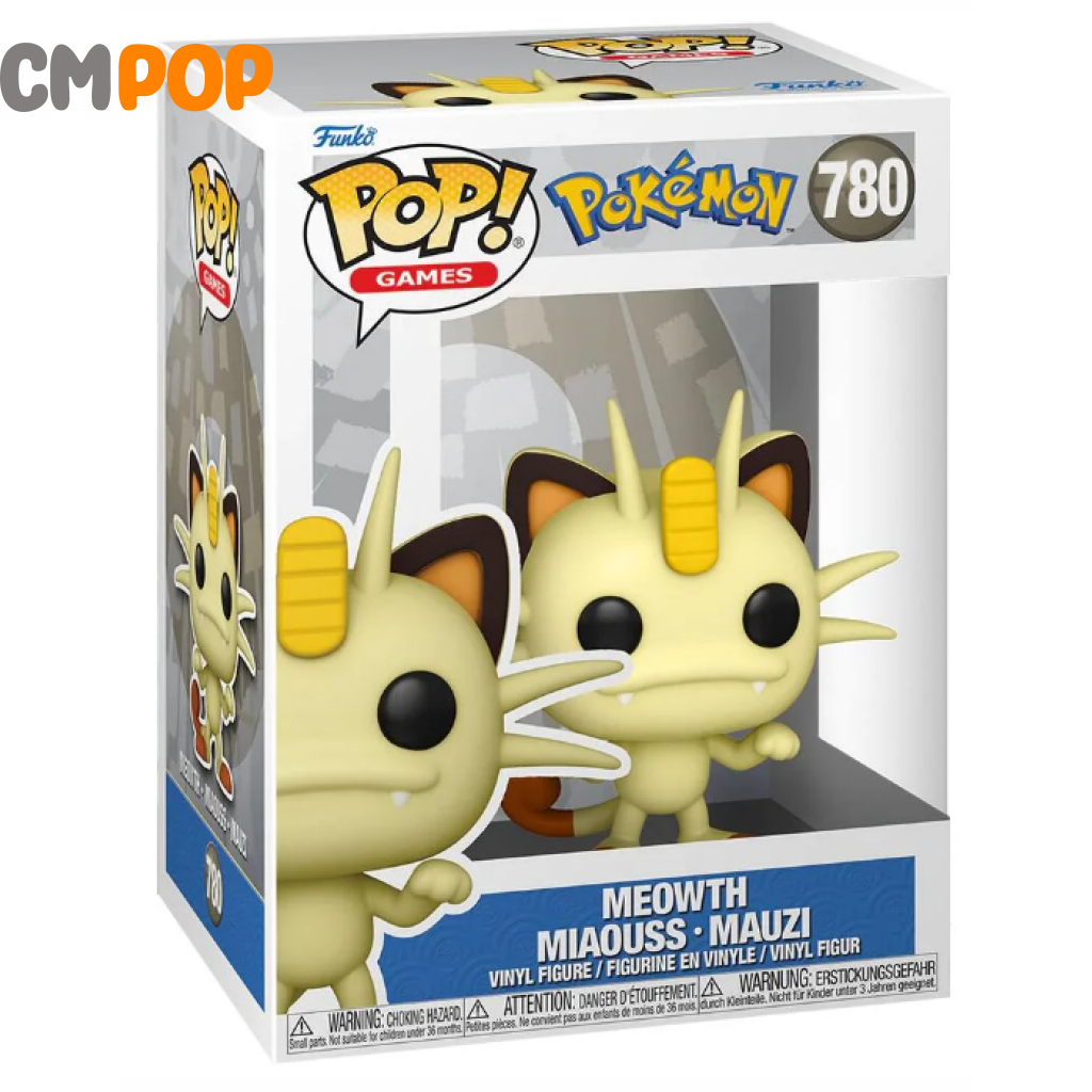 Meowth - #780- Funko Pop! Pokemon Pop