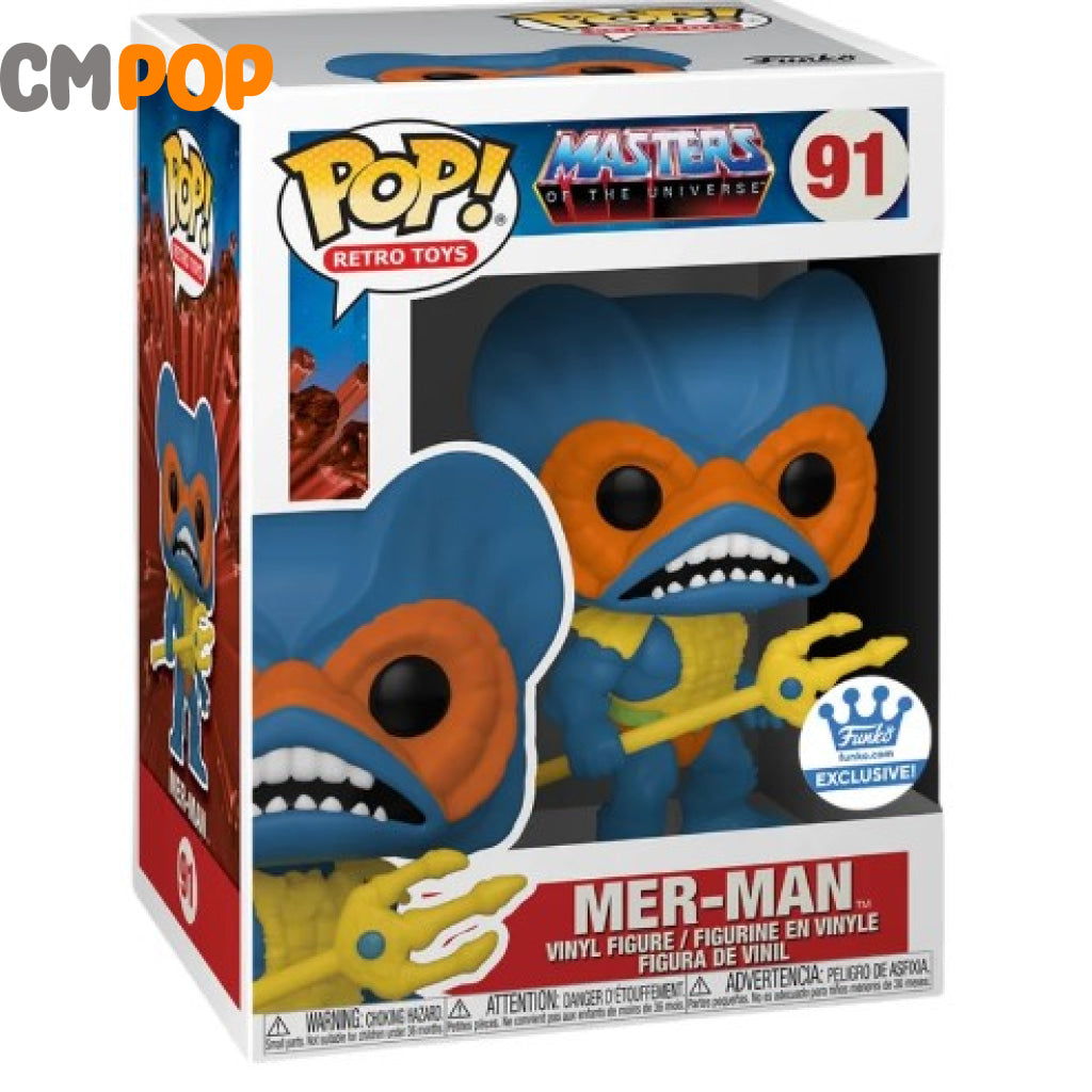 Mer-Man - #91 Funko Pop! Retro Toys Masters Of The Universe Exclusive