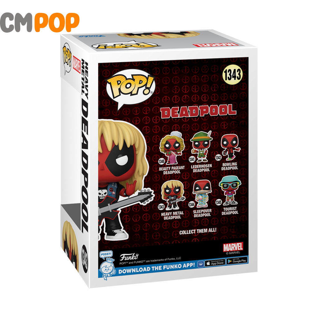 Metal Band - #1343 - Funko Pop! Marvel Deadpool Pop