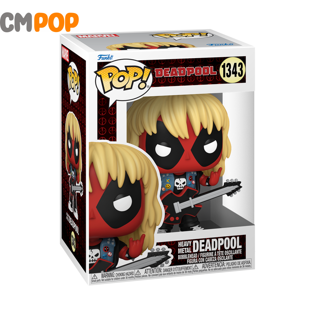 Metal Band - #1343 - Funko Pop! Marvel Deadpool Pop