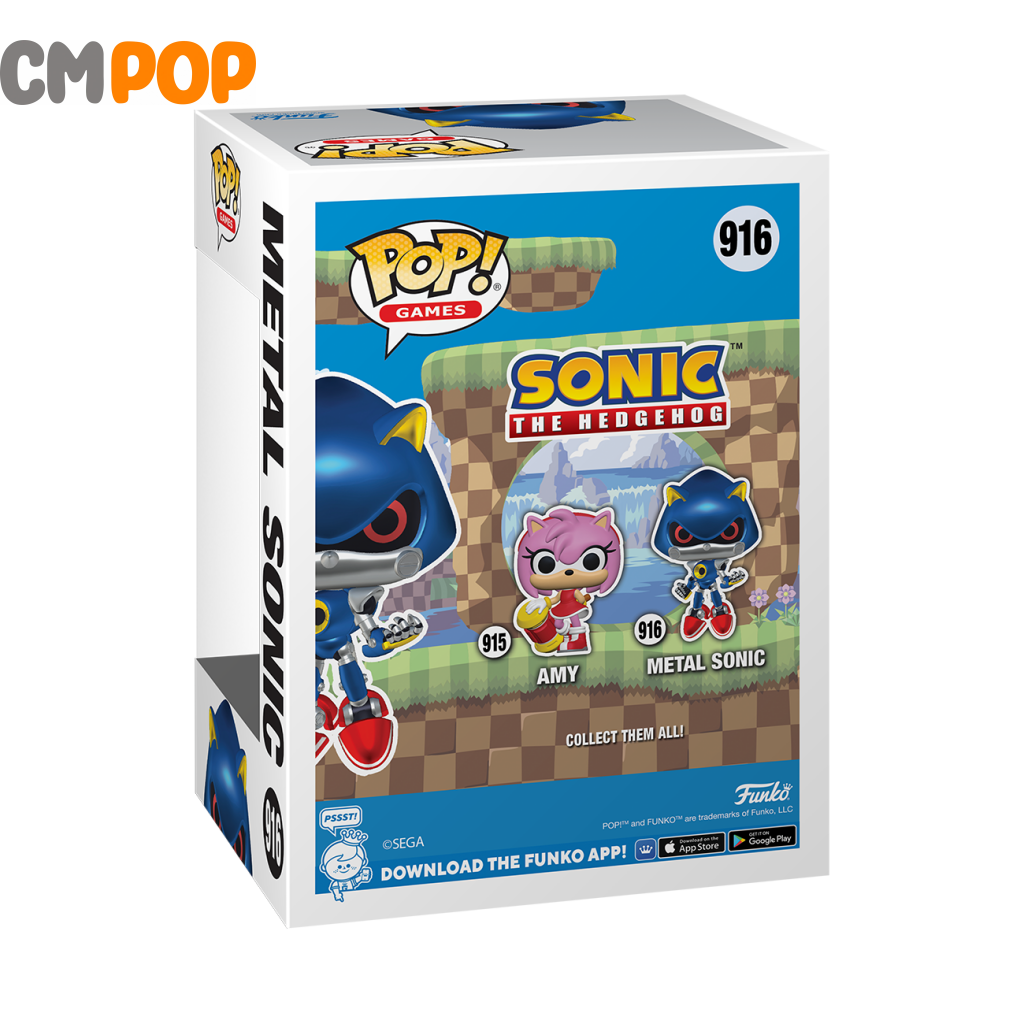 Metal Sonic - #916 Funko Pop! The Hedgehog Pop