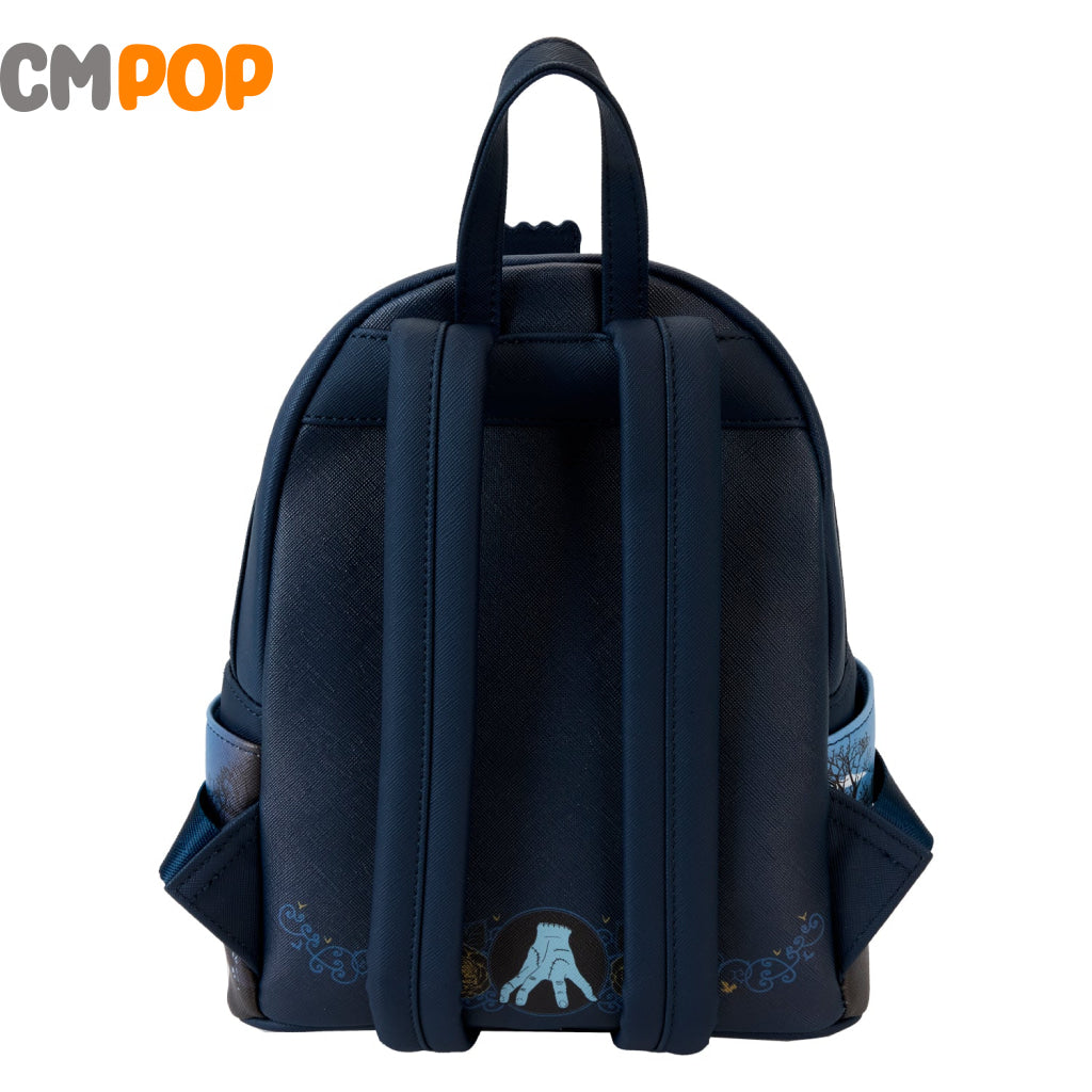 Mgm Wednesday Nevermore Academy Mini Backpack - Loungefly