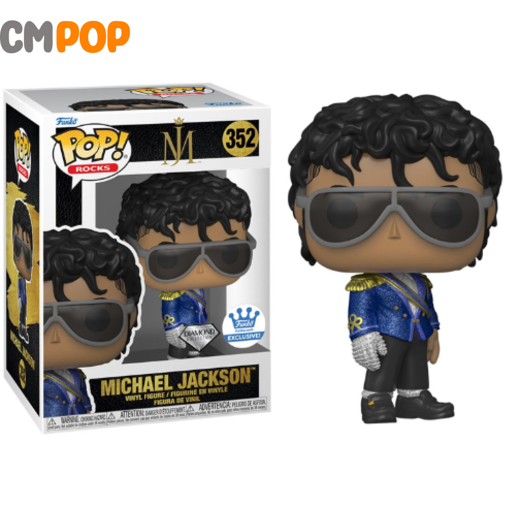 Michael Jackson - #352 Pop Rocks Diamond Collection Funko Exclusive