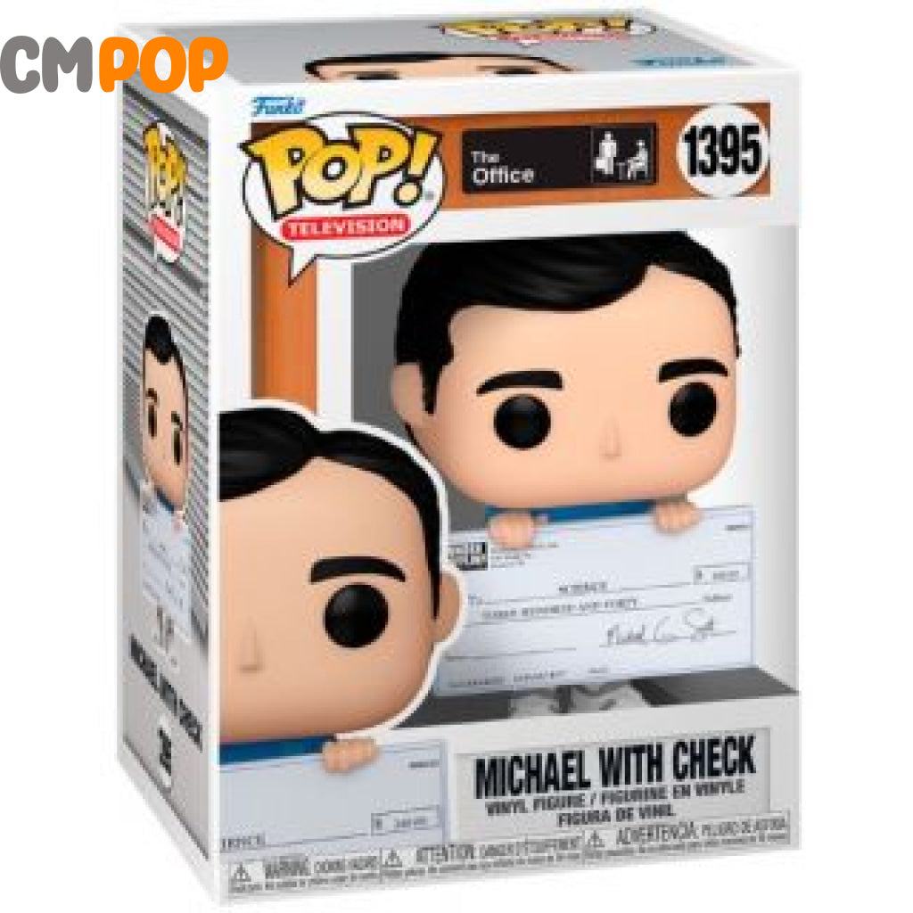 Michael With Check - #1395 Funko Pop! The Office Pop