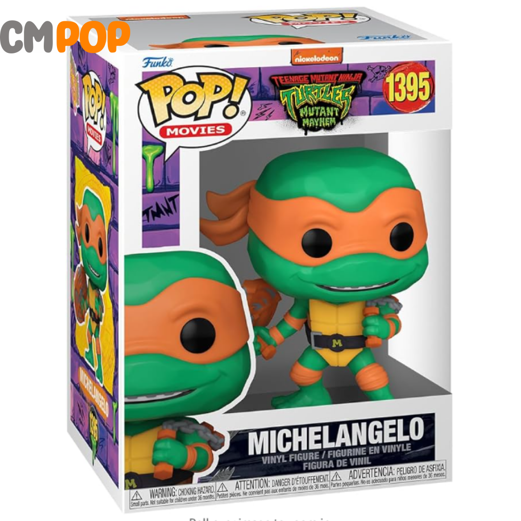 Michelangelo - #1395 Funko Pop! Teenage Mutant Ninja Turtles (Tmnt) Pop