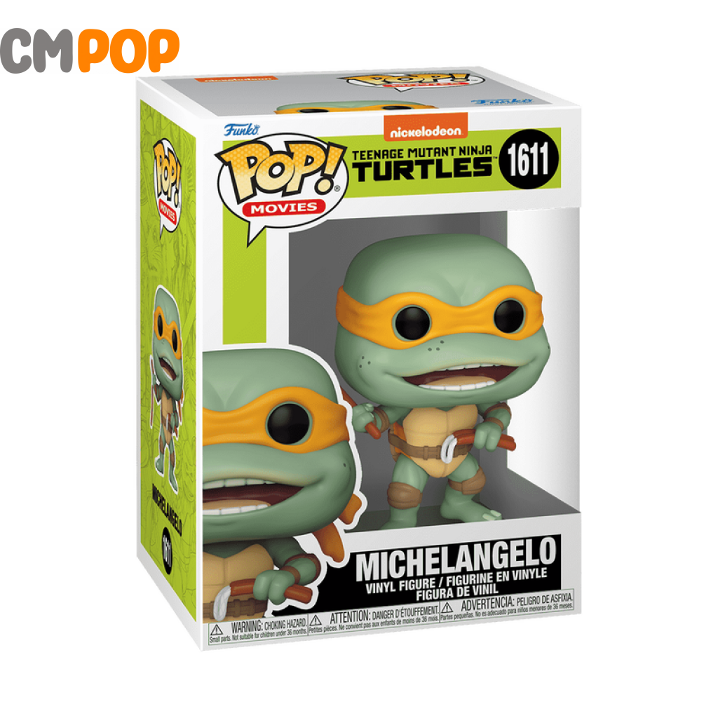 Michelangelo - #1611 - Funko Pop! - Movies - Nickelodeon - Teenage Mutant Hero Turtles Funko Pop
