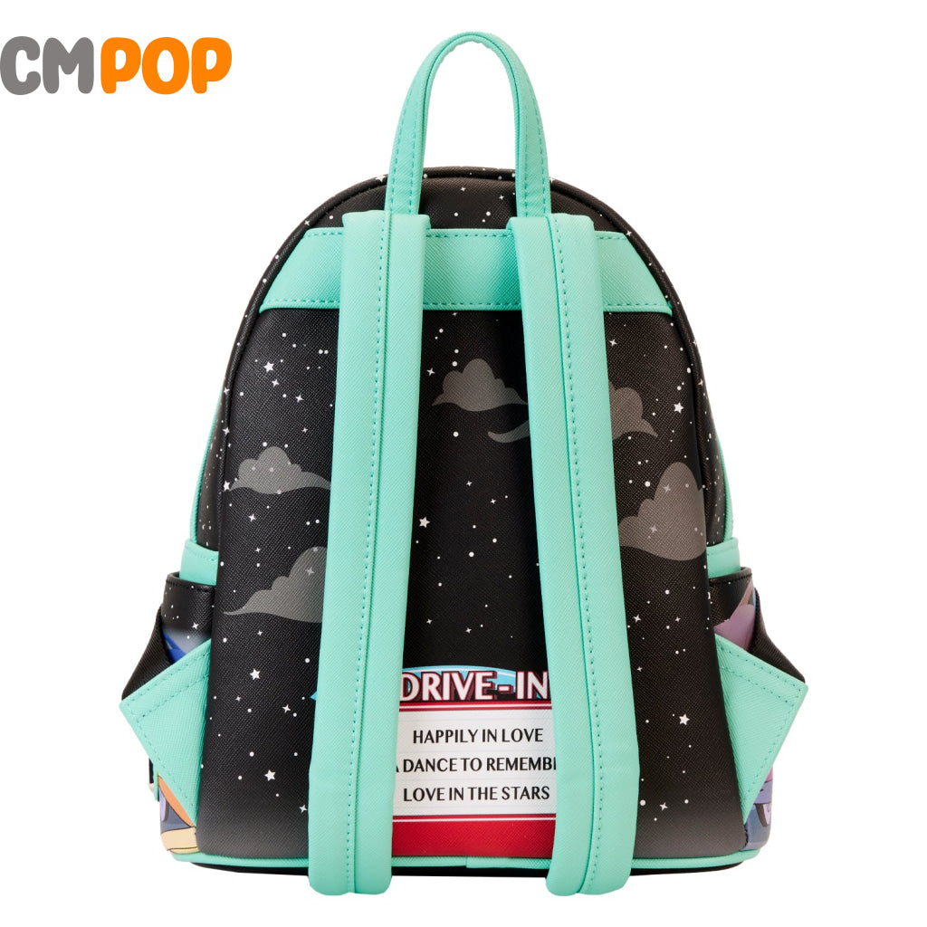 Mickey And Minnie Date Night Drive-In Diner Mini Backpack - Disney Loungefly