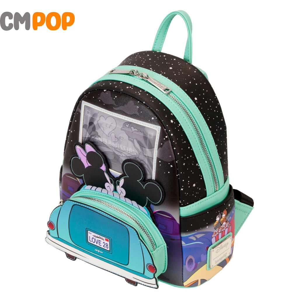 Mickey And Minnie Date Night Drive-In Diner Cross Body Bag - Disney Loungefly Backpack