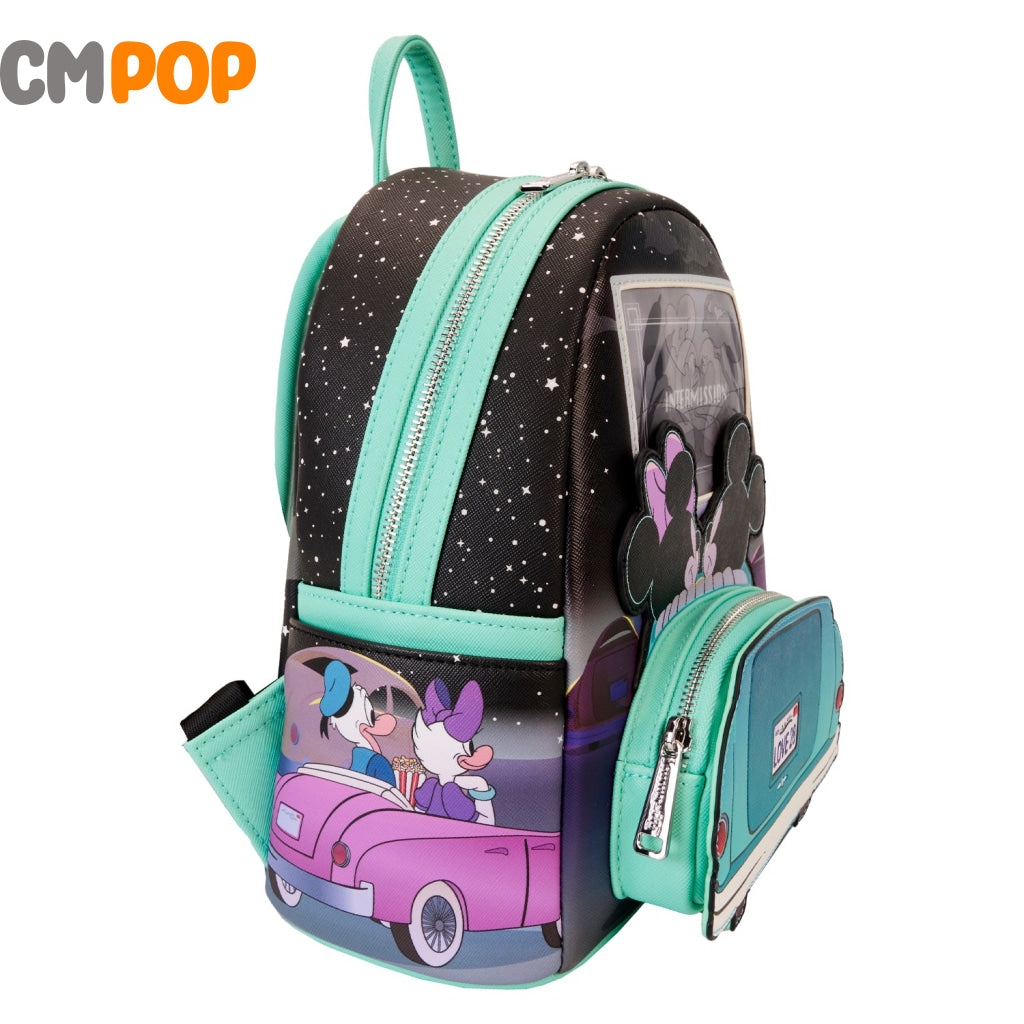 Mickey And Minnie Date Night Drive-In Diner Cross Body Bag - Disney Loungefly Backpack