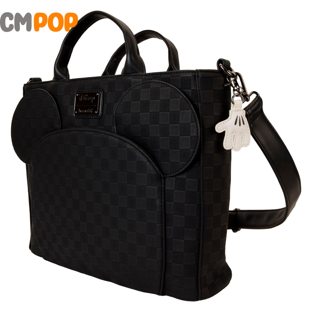 Mickey Ear Evergreen Convertible Tote Backpack - Disney Loungefly