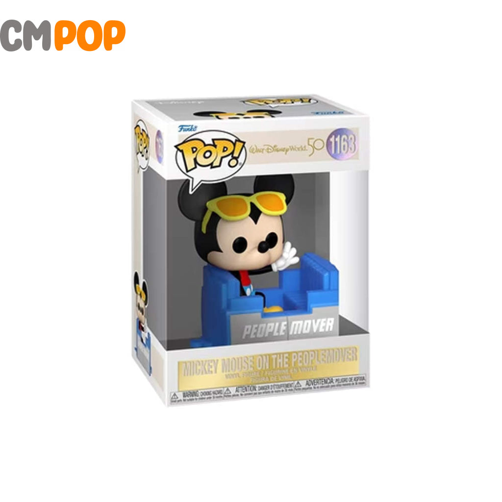 Mickey Mouse On The Peoplemover - #1163 Funko Pop! Disney Pop