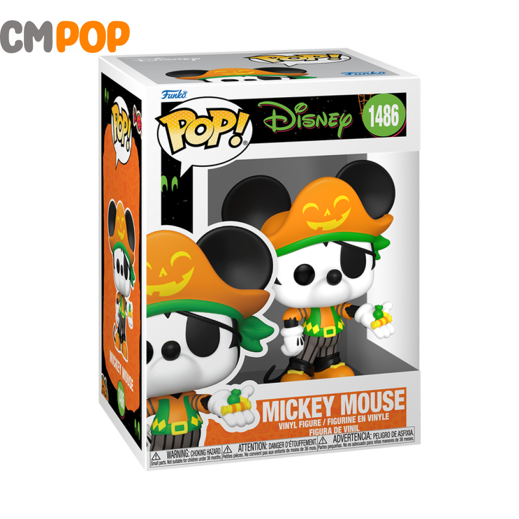 Mickey Mouse Pirate - #1486 Funko Pop! Disney Pop