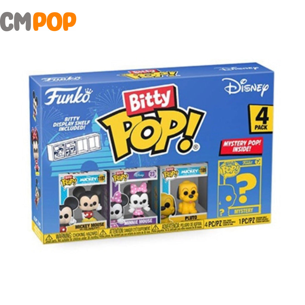 Micky - 4-Pack - Funko POP! - Bitty POP! - Disney - Mystery Pop Funko Pop