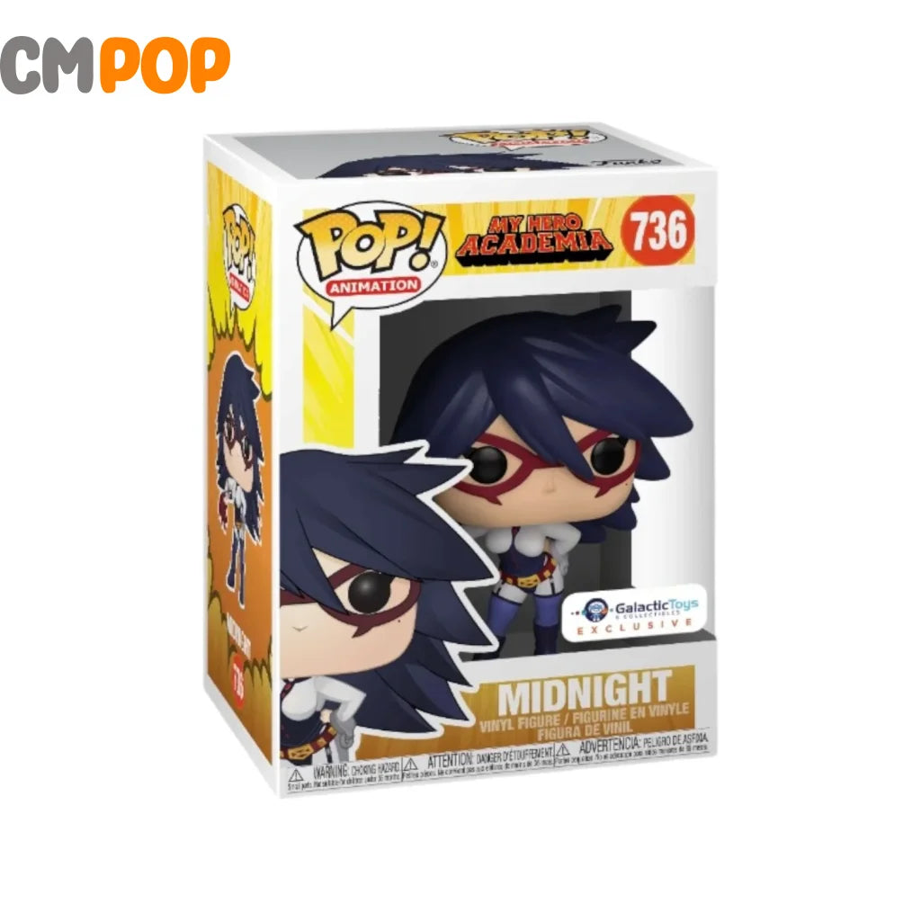 Midnight - #736 Funko Pop! My Hero Academia Galactic Toys Exclusive Pop